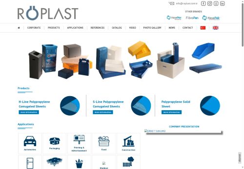 Polypropylene Sheet | Röplast - Corrugated Plastic Sheet - PP Sheet