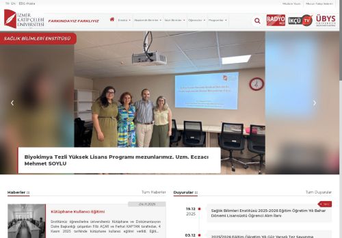 Sağlık Bilimleri Enstitüsü