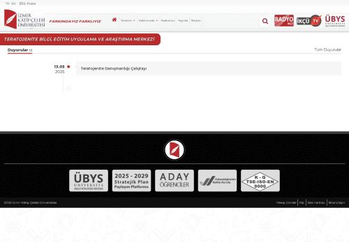 Teratojenite Bilgi, Eğitim Uygulama ve Araştırma Merkezi