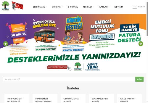 Anasayfa - Şehitkamil Belediyesi