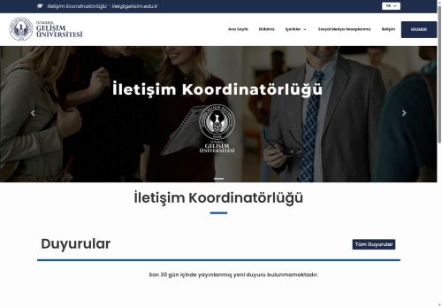 IGU Anasayfası - İstanbul Gelişim Üniversitesi - ilek