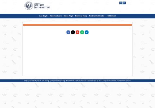 Uygulamalı İletişim Gençlik Festivali - - İGÜ