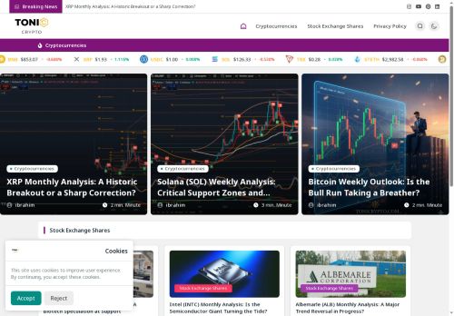 Tonicrypto: Our Journey from Passion to Expertise – Your trusted source for crypto. We deliver expert analysis, timely news, and honest insights based on years of market experience. Dedicated to clarity and risk management.