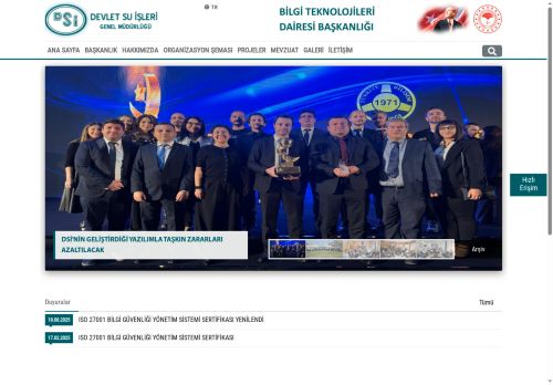 Devlet Su İşleri Bilgi Teknolojileri Dairesi Başkanlığı