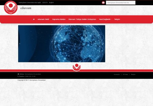 eduroam - Gümüşhane Üniversitesi