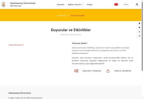 Anasayfa | GSÜ Eduroam