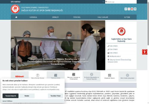 Süleyman Demirel Üniversitesi - Öğrenci Toplulukları İsim Listesi - Sağlık Kültür ve Spor Daire Başkanlığı