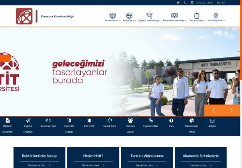 T.C. Hitit Üniversitesi Erasmus+ Koordinatörlüğü