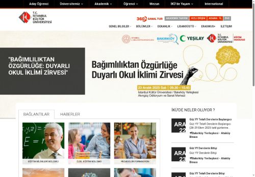 Erasmus+ | İstanbul Kültür Üniversitesi Eğitim Fakültesi