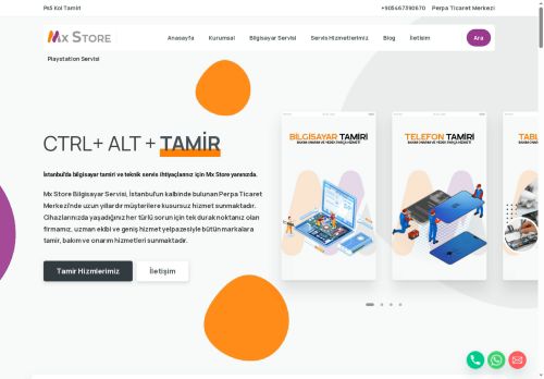 Bilgisayar, Telefon, Tablet, Playstation Servisi - Mx Store