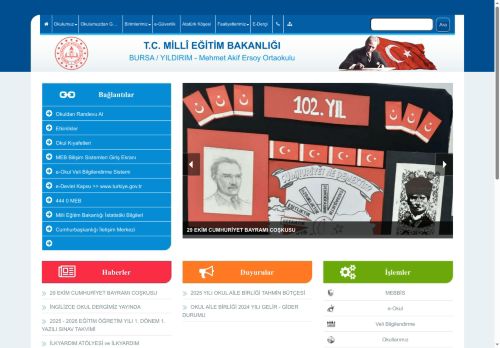 Mehmet Akif Ersoy Ortaokulu - BURSA / YILDIRIM