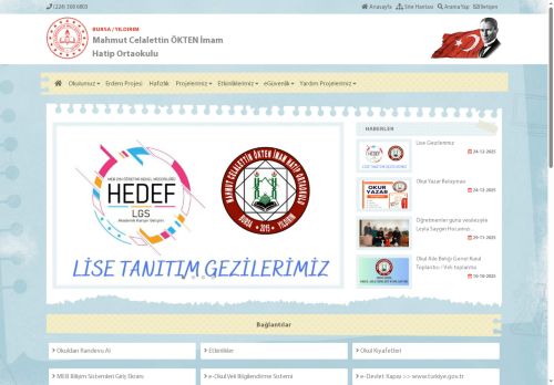 Mahmut Celalettin ÖKTEN İmam Hatip Ortaokulu - BURSA / YILDIRIM