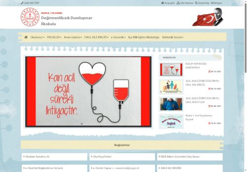 Değirmenlikızık Dumlupınar İlkokulu - BURSA / YILDIRIM