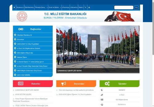 Emirbuhari Ortaokulu - BURSA / YILDIRIM