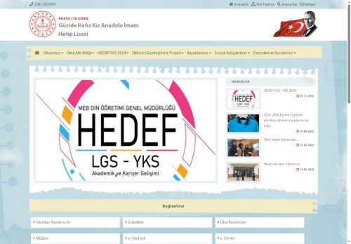 Güzide Hafız Kız Anadolu İmam Hatip Lisesi - BURSA / YILDIRIM