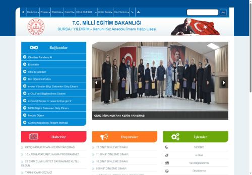 Kanuni Kız Anadolu İmam Hatip Lisesi - BURSA / YILDIRIM