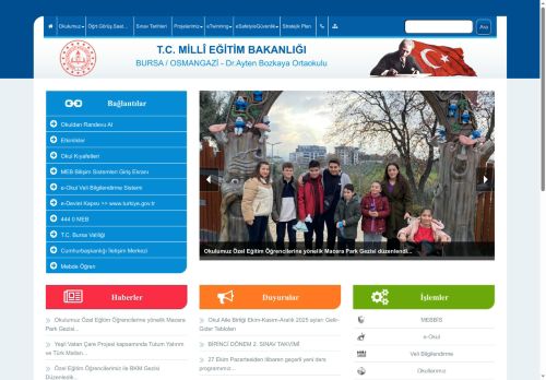 Dr.Ayten Bozkaya Ortaokulu - BURSA / OSMANGAZİ