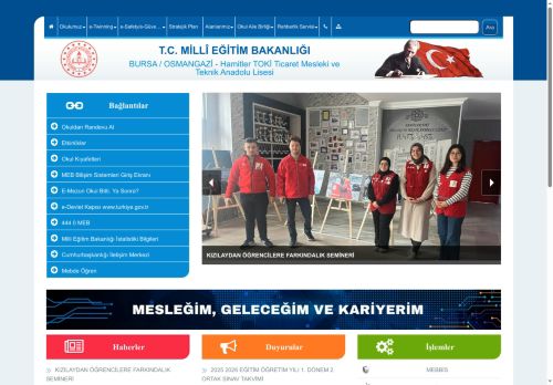 Hamitler TOKİ Ticaret Mesleki ve Teknik Anadolu Lisesi - BURSA / OSMANGAZİ