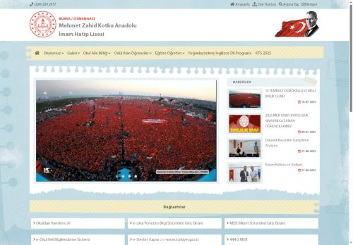 Mehmet Zahid Kotku Anadolu İmam Hatip Lisesi - BURSA / OSMANGAZİ