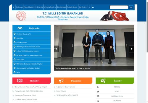 M.Nezir Gencer İmam Hatip Ortaokulu - BURSA / OSMANGAZİ