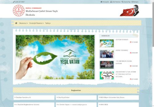 Mollafenari Şehit Sinan Yaylı İlkokulu - BURSA / OSMANGAZİ