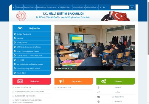 Necdet Coşkunüzer Ortaokulu - BURSA / OSMANGAZİ