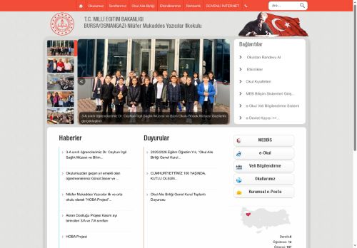 Nilüfer Mukaddes Yazıcılar İlkokulu - BURSA / OSMANGAZİ