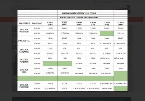 Öztimurlar Mesleki ve Teknik Anadolu Lisesi - BURSA / OSMANGAZİ
