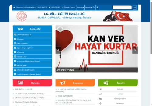 Rahmiye Malcıoğlu İlkokulu - BURSA / OSMANGAZİ