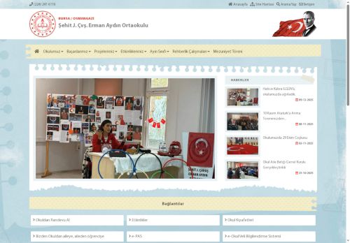 Şehit J. Çvş. Erman Aydın Ortaokulu - BURSA / OSMANGAZİ