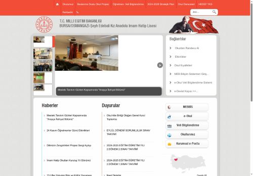 Şeyh Edebali Kız Anadolu İmam Hatip Lisesi - BURSA / OSMANGAZİ