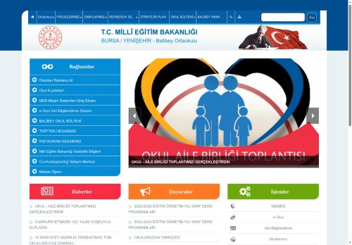 Balibey Ortaokulu - BURSA / YENİŞEHİR