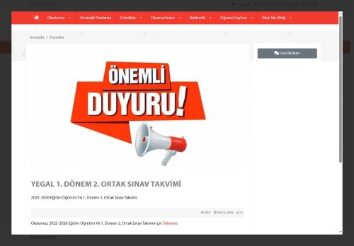 Ertuğrul Gazi Anadolu Lisesi - BURSA / YENİŞEHİR