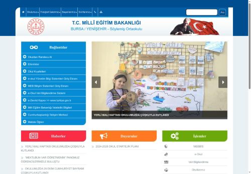 Söylemiş Ortaokulu - BURSA / YENİŞEHİR