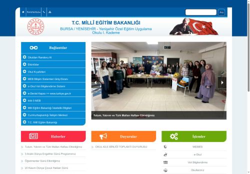 Yenişehir Özel Eğitim Uygulama Okulu I. Kademe - BURSA / YENİSEHİR