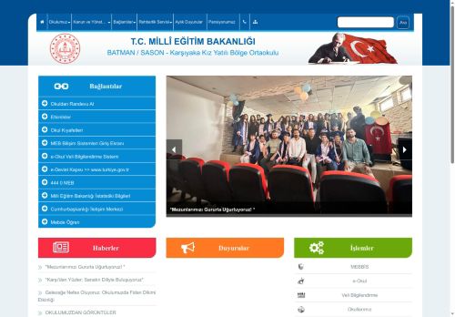 Karşıyaka Kız Yatılı Bölge Ortaokulu - BATMAN / SASON