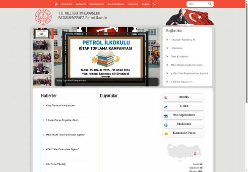 Petrol İlkokulu - BATMAN / MERKEZ