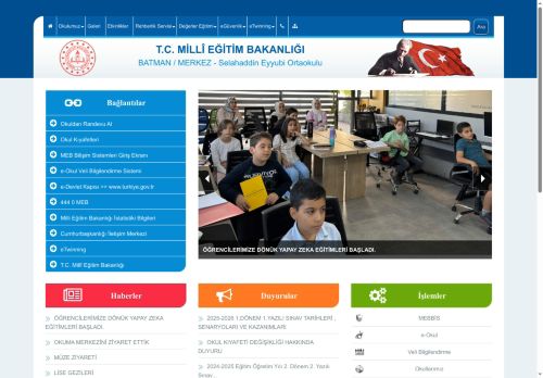Selahaddin Eyyubi Ortaokulu - BATMAN / MERKEZ