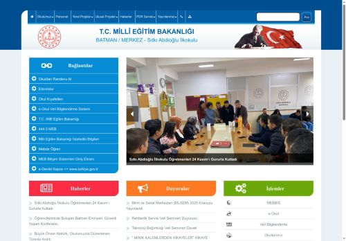 Sıtkı Abdioğlu İlkokulu - BATMAN / MERKEZ