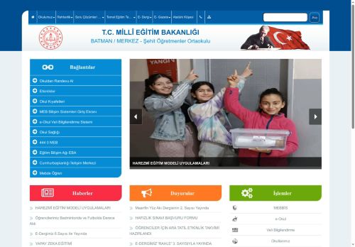 Şehit Öğretmenler Ortaokulu - BATMAN / MERKEZ