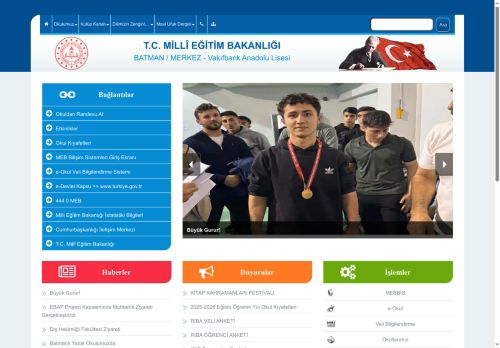 Vakıfbank Anadolu Lisesi - BATMAN / MERKEZ