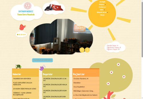 Yunus Emre Anaokulu - BATMAN / MERKEZ