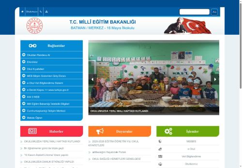 16 Mayıs İlkokulu - BATMAN / MERKEZ