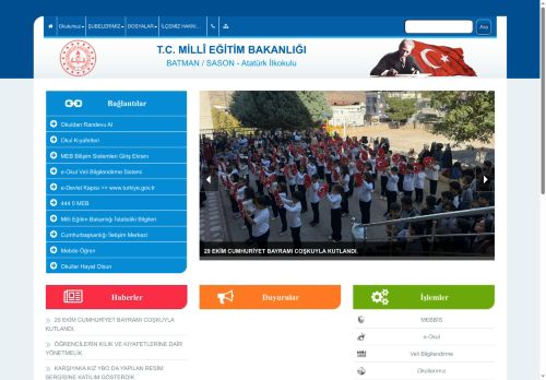 Atatürk İlkokulu - BATMAN / SASON