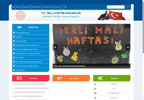 Erdemli Ortaokulu - BATMAN / SASON