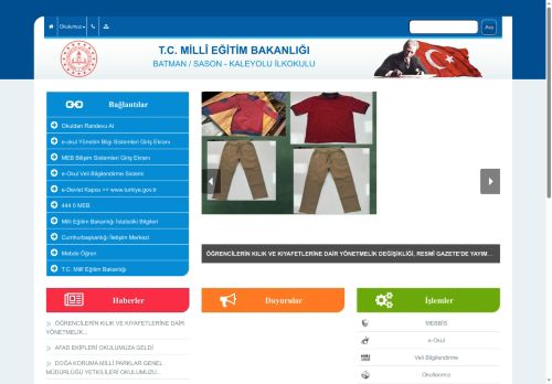 KALEYOLU İLKOKULU - BATMAN / SASON