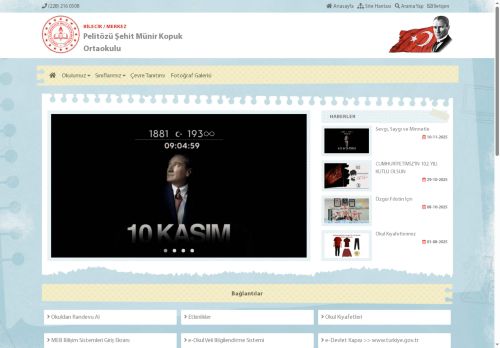 Pelitözü Şehit Münir Kopuk Ortaokulu - BİLECİK / MERKEZ