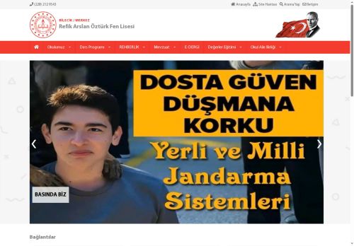 Refik Arslan Öztürk Fen Lisesi - BİLECİK / MERKEZ