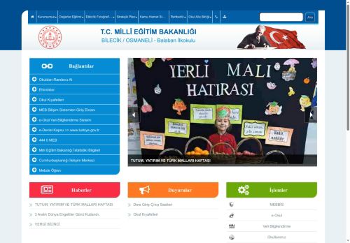 Balaban İlkokulu - BİLECİK / OSMANELİ