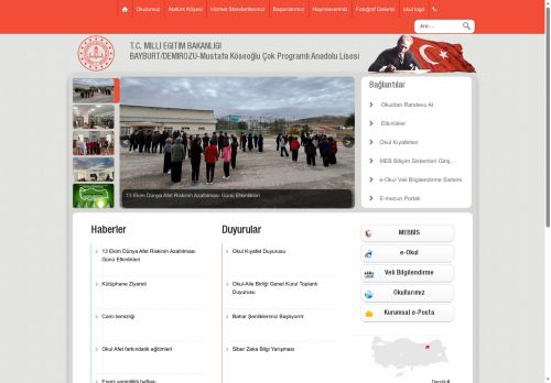 Mustafa Köseoğlu Çok Programlı Anadolu Lisesi - BAYBURT / DEMİRÖZÜ